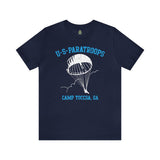 US Paratroops Camp Toccoa GA - Unisex Jersey Short Sleeve Tee T-Shirt Printify Navy S 