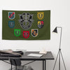 US Special Forces Insignia Indoor Flag Wall Art American Marauder 