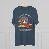 USAAF First Motion Picture Unit Triblend Athletic Shirt T-Shirt Printify 