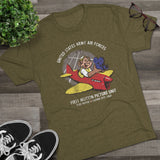 USAAF First Motion Picture Unit Triblend Athletic Shirt T-Shirt Printify 