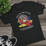 USAAF First Motion Picture Unit Triblend Athletic Shirt T-Shirt Printify 
