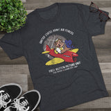 USAAF First Motion Picture Unit Triblend Athletic Shirt T-Shirt Printify 