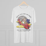 USAAF First Motion Picture Unit Triblend Athletic Shirt T-Shirt Printify 
