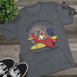 USAAF First Motion Picture Unit Triblend Athletic Shirt T-Shirt Printify 