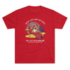 USAAF First Motion Picture Unit Triblend Athletic Shirt T-Shirt Printify Tri-Blend Vintage Red L 