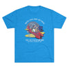 USAAF First Motion Picture Unit Triblend Athletic Shirt T-Shirt Printify Tri-Blend Vintage Turquoise S 