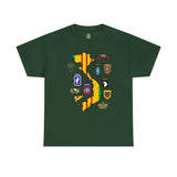 Vietnam Airborne Forces - Unisex Heavy Cotton Tee T-Shirt Printify Forest Green S 