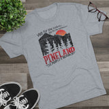 Visit Pineland Triblend Athletic Shirt T-Shirt Printify 