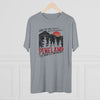 Visit Pineland Triblend Athletic Shirt T-Shirt Printify 