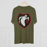 WWII Ghost Army Distressed Patch - Triblend Athletic Shirt T-Shirt Printify 