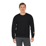 WWII Pathfinder Left Lower Sleeve Insignia Unisex Heavy Blend™ Crewneck Sweatshirt Sweatshirt Printify 
