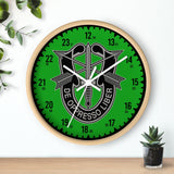 10th Group Special Forces Wall Clock Home Decor Printify 
