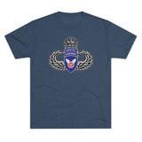 11th Airborne 'Arctic' Division Triblend Shirt T-Shirt Printify Tri-Blend Indigo L 