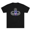 11th Airborne 'Arctic' Division Triblend Shirt T-Shirt Printify Tri-Blend Vintage Black S 
