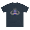 11th Airborne 'Arctic' Division Triblend Shirt T-Shirt Printify Tri-Blend Vintage Navy M 