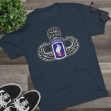 173rd Airborne Brigade Insignia Triblend Athletic Shirt T-Shirt Printify 