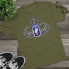 173rd Airborne Brigade Insignia Triblend Athletic Shirt T-Shirt Printify 