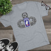 173rd Airborne Brigade Insignia Triblend Athletic Shirt T-Shirt Printify 