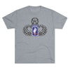 173rd Airborne Brigade Insignia Triblend Athletic Shirt T-Shirt Printify S Tri-Blend Premium Heather 