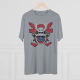 187th Infantry Rakkasan Insignia - Triblend Athletic Shirt T-Shirt Printify 