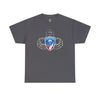 187th Rakkasan Master Blaster Distressed Insignia - Standard Fit Cotton Shirt T-Shirt Printify S Charcoal 