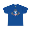 187th Rakkasan Master Blaster Distressed Insignia - Standard Fit Cotton Shirt T-Shirt Printify S Royal 