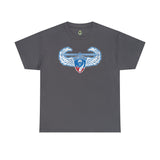 187th Rakkasans Air Assault Distressed Insignia - Standard Fit Cotton Shirt T-Shirt Printify S Charcoal 