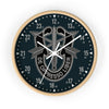 19th Group Special Forces Wall Clock Home Decor Printify Wooden White 10"