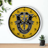 1st Group Special Forces Wall Clock Home Decor Printify 