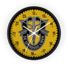 1st Group Special Forces Wall Clock Home Decor Printify Black White 10"