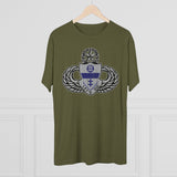 325th Parachute Infantry Regiment Insignia Triblend Athletic Shirt T-Shirt Printify 