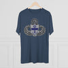 325th Parachute Infantry Regiment Insignia Triblend Athletic Shirt T-Shirt Printify 