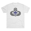 325th Parachute Infantry Regiment Insignia Triblend Athletic Shirt T-Shirt Printify S Tri-Blend Heather White 
