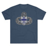 325th Parachute Infantry Regiment Insignia Triblend Athletic Shirt T-Shirt Printify S Tri-Blend Indigo 