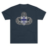 325th Parachute Infantry Regiment Insignia Triblend Athletic Shirt T-Shirt Printify S Tri-Blend Vintage Navy 