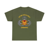 39th Field Artillery Insignia Distressed Standard Fit Shirt T-Shirt Printify Military Green S 