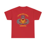 39th Field Artillery Insignia Distressed Standard Fit Shirt T-Shirt Printify Red S 
