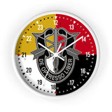 3rd Group Special Forces Wall Clock Home Decor Printify White White 10"