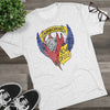 504th Parachute Infantry Regiment Devils DISTRESSED Insignia - Triblend Athletic Shirt T-Shirt Printify 