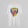504th Parachute Infantry Regiment Devils DISTRESSED Insignia - Triblend Athletic Shirt T-Shirt Printify 
