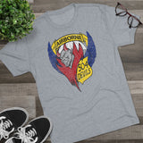 504th Parachute Infantry Regiment Devils DISTRESSED Insignia - Triblend Athletic Shirt T-Shirt Printify 