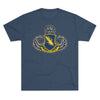 504th Parachute Infantry Regiment Insignia Triblend Athletic Shirt T-Shirt Printify S Tri-Blend Indigo 