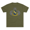 504th Parachute Infantry Regiment Insignia Triblend Athletic Shirt T-Shirt Printify S Tri-Blend Military Green 