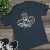 505th Parachute Infantry Regiment Insignia Triblend Athletic Shirt T-Shirt Printify 