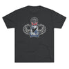 505th Parachute Infantry Regiment Insignia Triblend Athletic Shirt T-Shirt Printify S Tri-Blend Vintage Black 