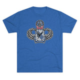 505th Parachute Infantry Regiment Insignia Triblend Athletic Shirt T-Shirt Printify S Tri-Blend Vintage Royal 
