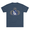 507th Airborne Master Blaster Triblend Athletic Shirt T-Shirt Printify S Tri-Blend Indigo 