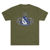 507th Airborne Master Blaster Triblend Athletic Shirt T-Shirt Printify S Tri-Blend Military Green 