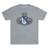 507th Airborne Master Blaster Triblend Athletic Shirt T-Shirt Printify S Tri-Blend Premium Heather 