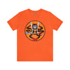 507th Airborne 'Spider' WWII Patch Unisex Jersey Short Sleeve Tee T-Shirt Printify Orange S 